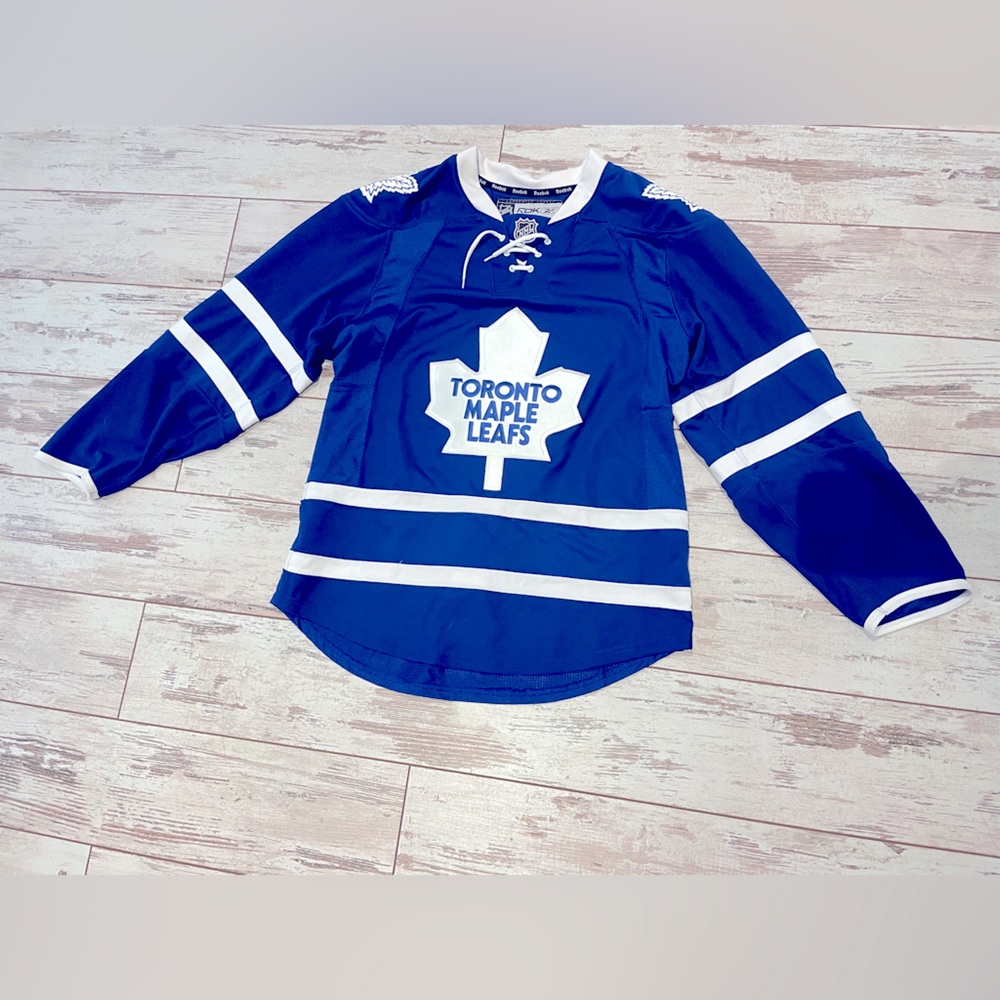 New Toronto Maple Leafs Reebok Home Blue NHL Authentic Jersey size 46